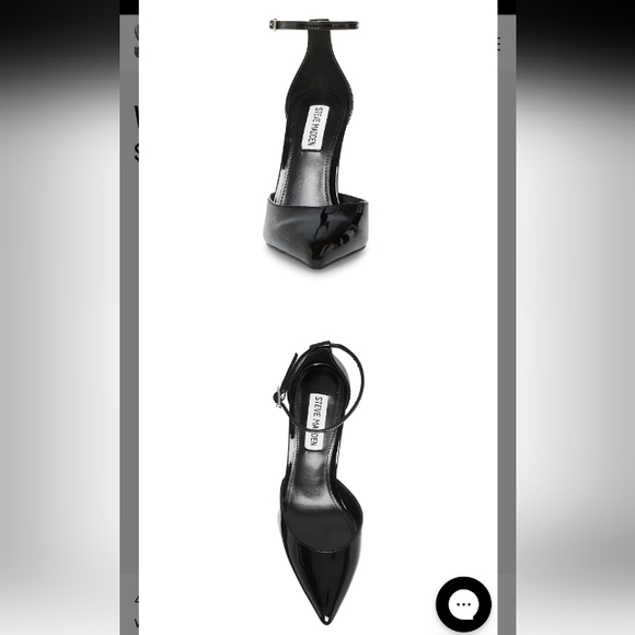 Steve Madden Valid Paten leather heels slightly used - Picture 2 of 4